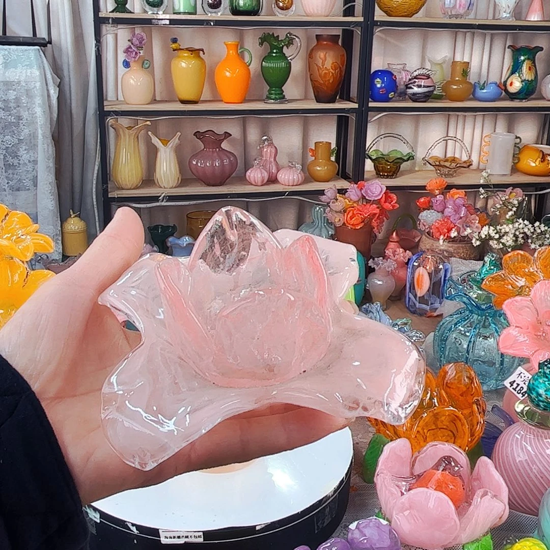 烛台花家悦琉璃工艺品