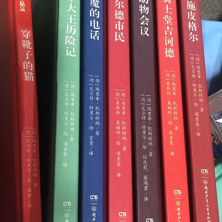 凯斯特纳精装8本