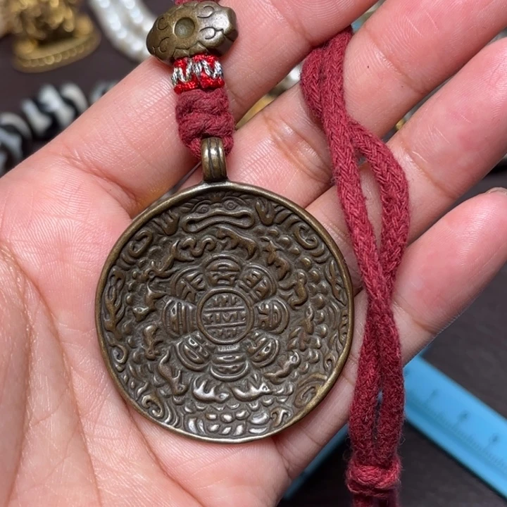 玻璃颈饰藏传喜马拉雅