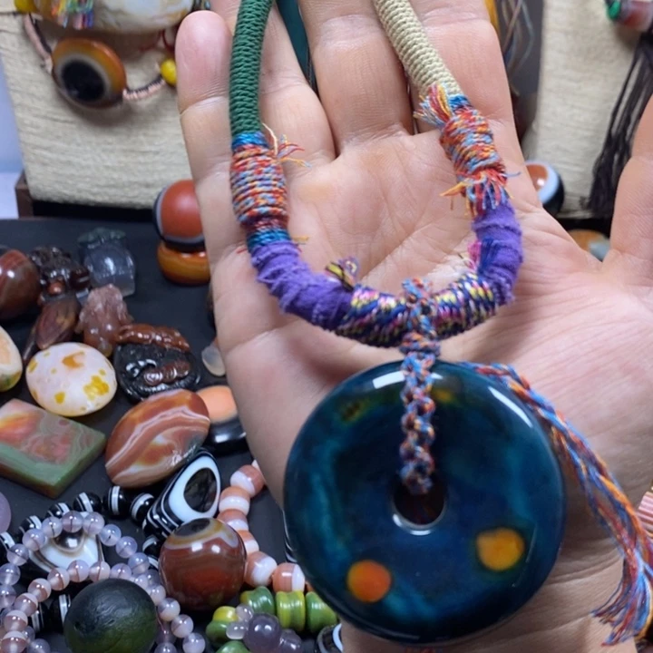 玛瑙/玉髓未镶嵌颈饰