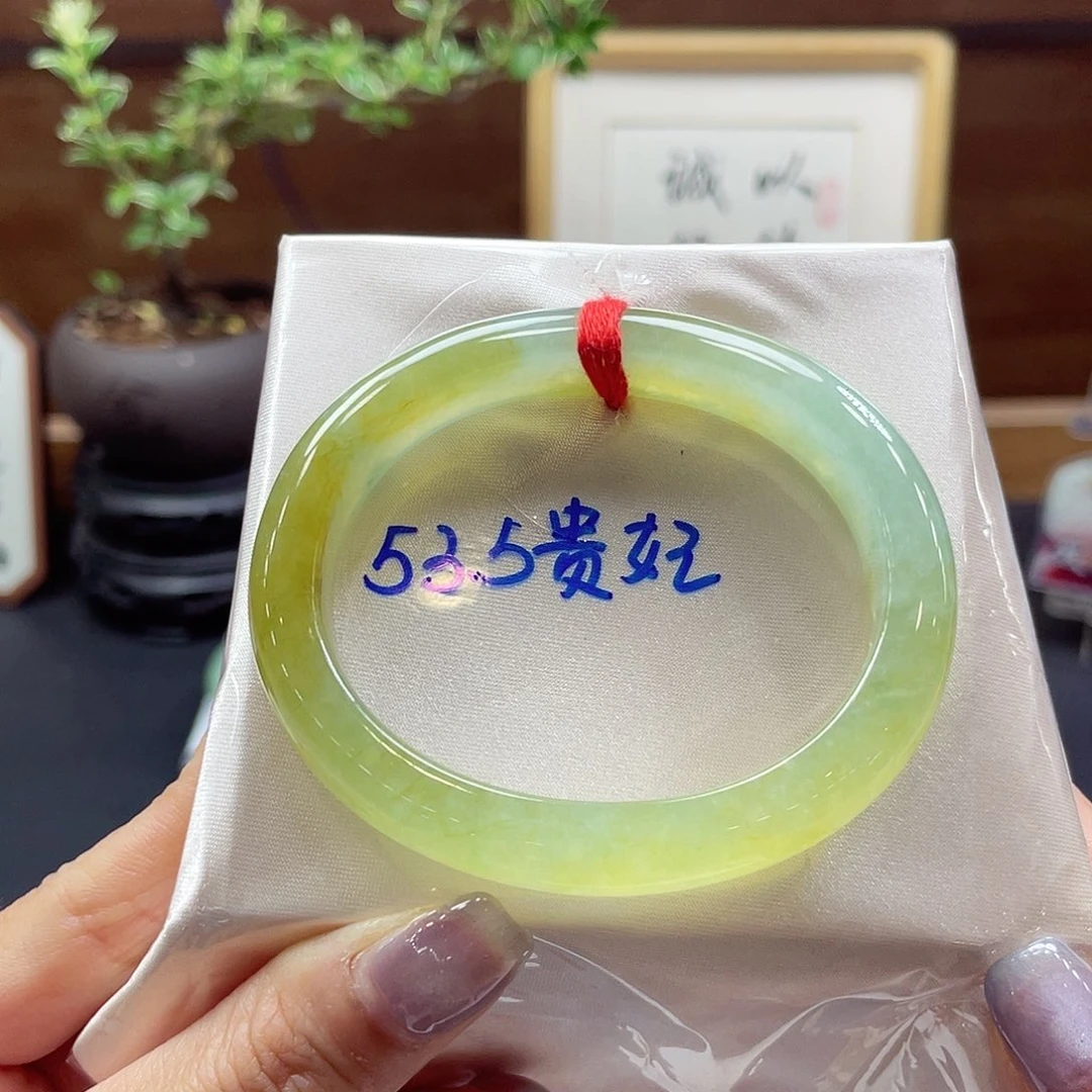 翡翠未镶嵌手镯78号