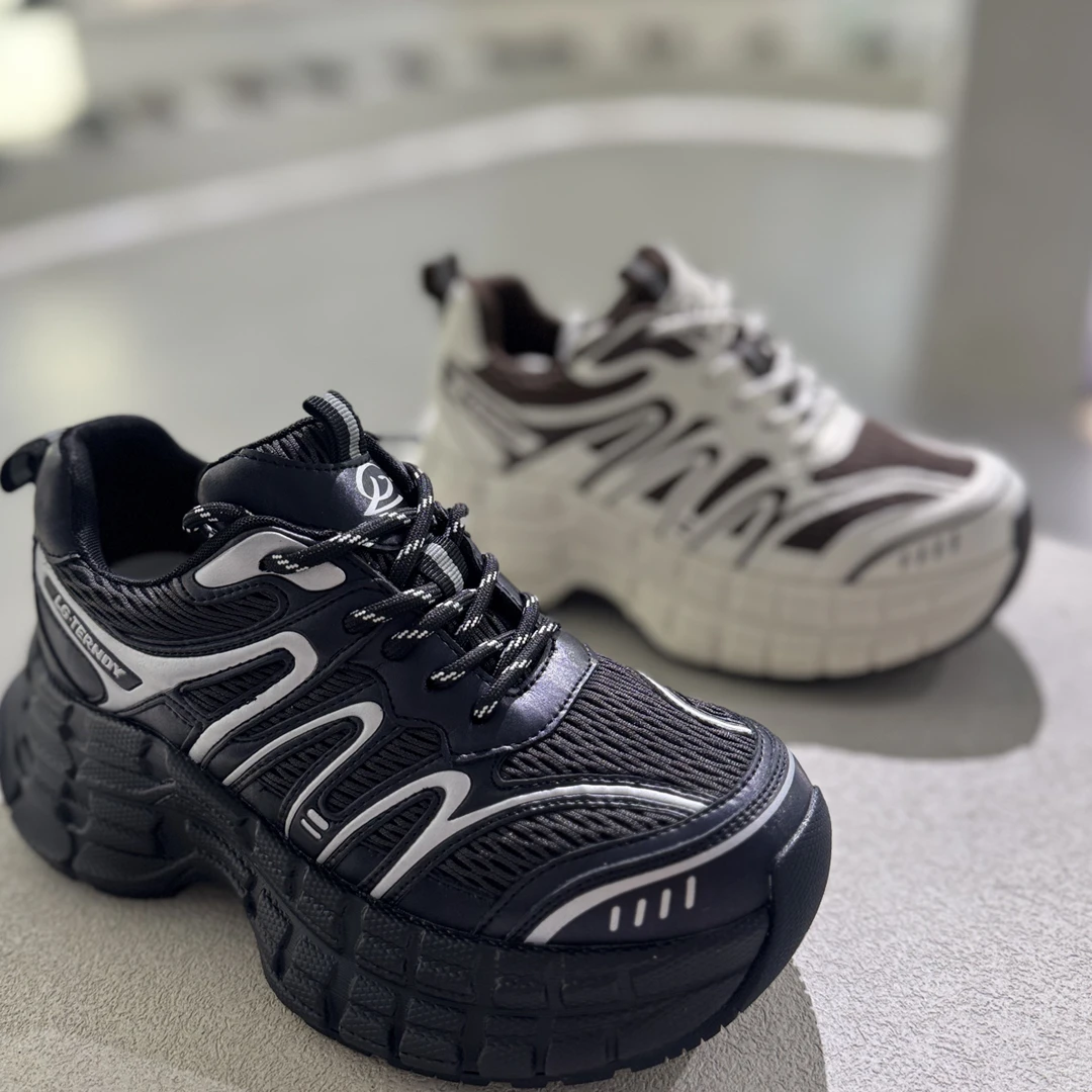 新品厚底秋冬新品老爹鞋运动鞋休闲鞋118-1