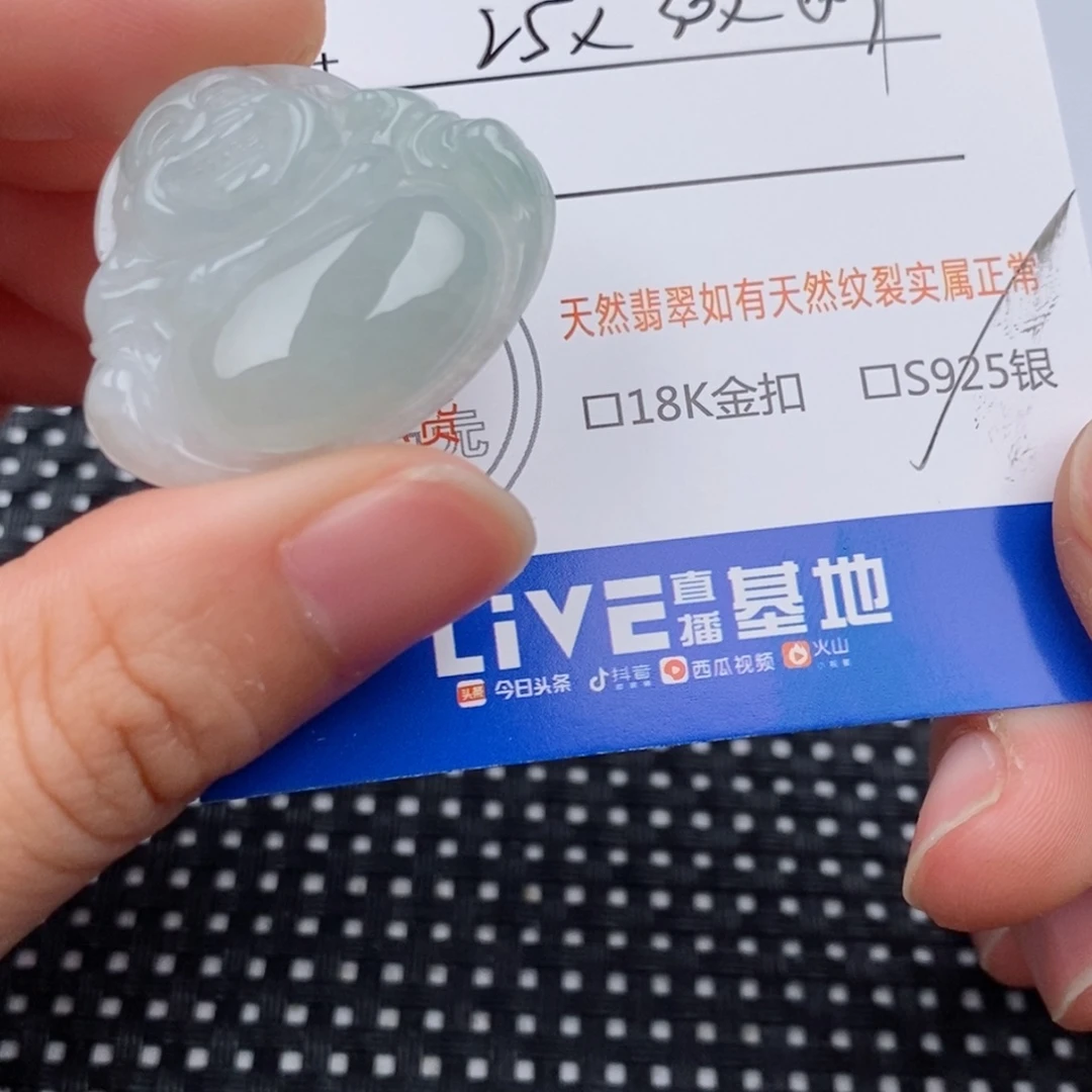 翡翠银S925镶嵌颈饰