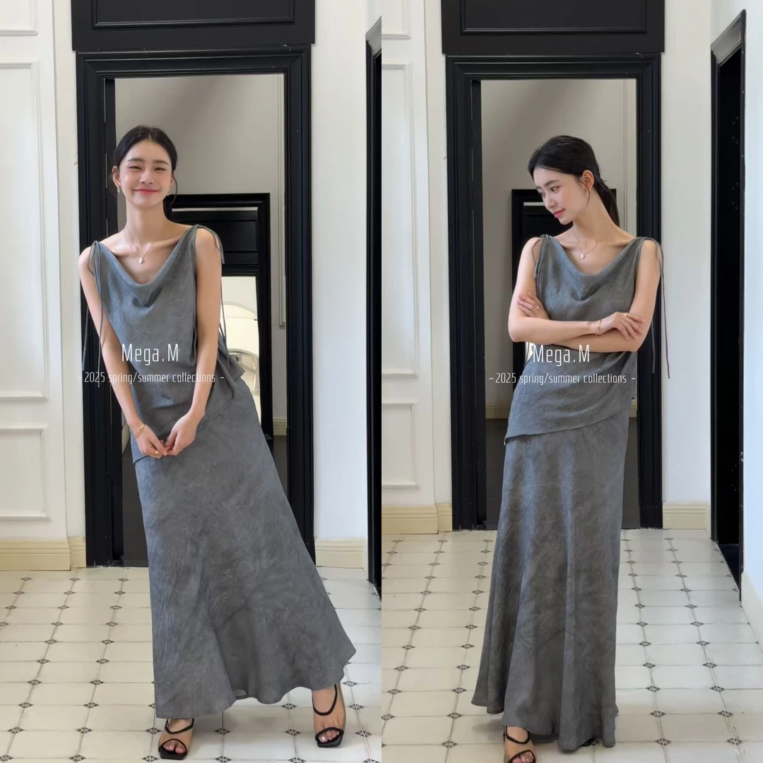 福秒-敲气质的！晕染显瘦半身裙（MG02098#）MG