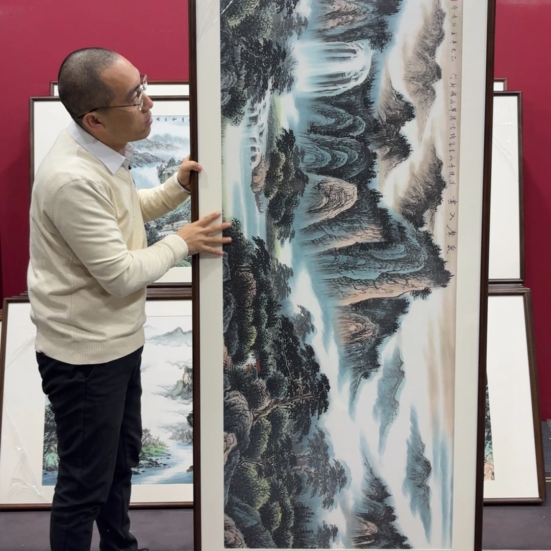 国画手绘作品210/80