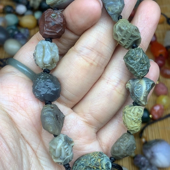 玛瑙/玉髓未镶嵌珠宝半成品狄*诺