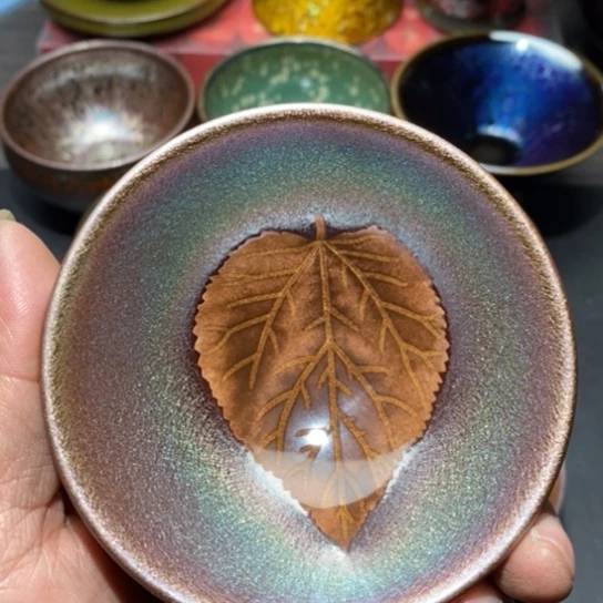 茶盏建盏主人杯茶壶盖碗品茗杯040