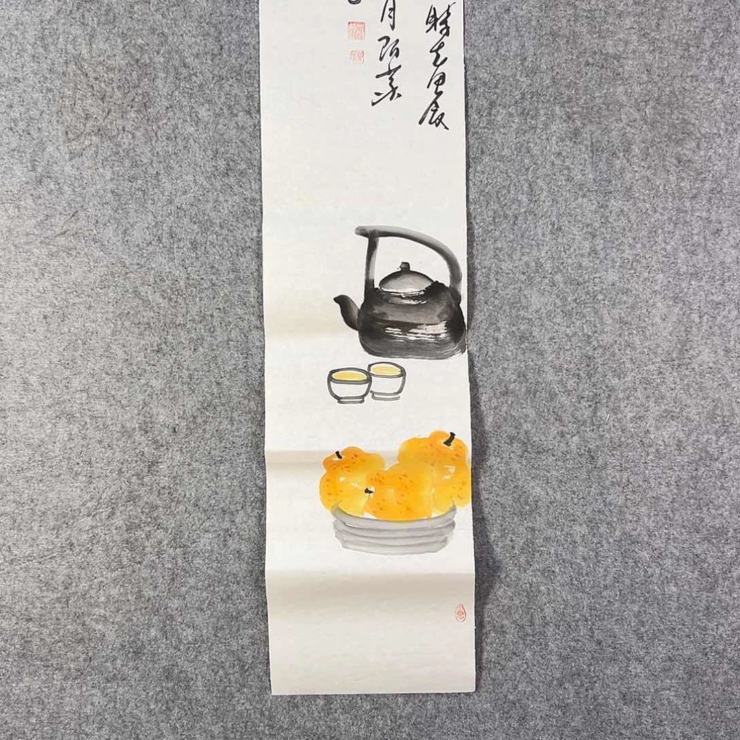 国画778 花鸟在此处飞翔也不太方便