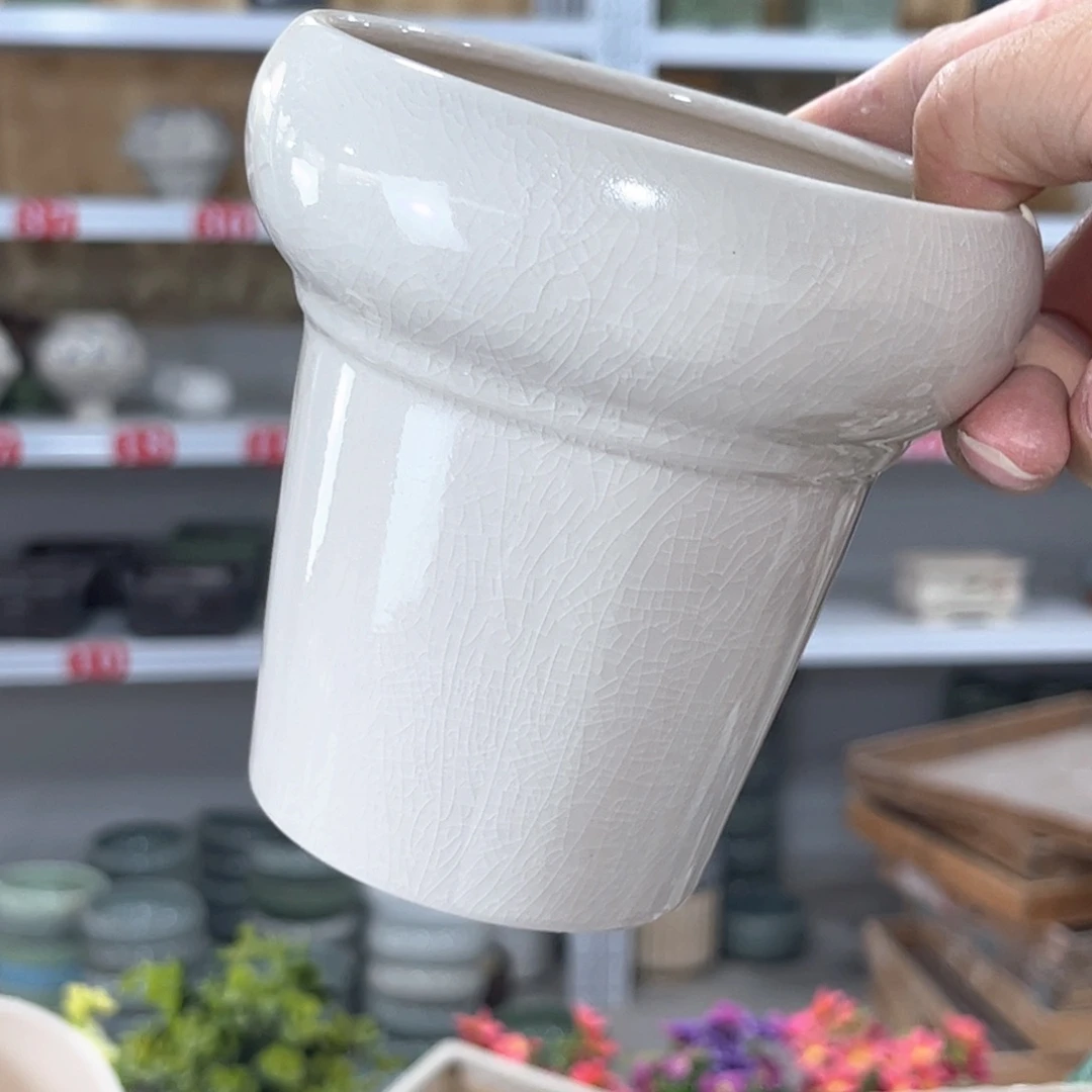 口  10*11陶瓷绿植多肉微瑕花盆