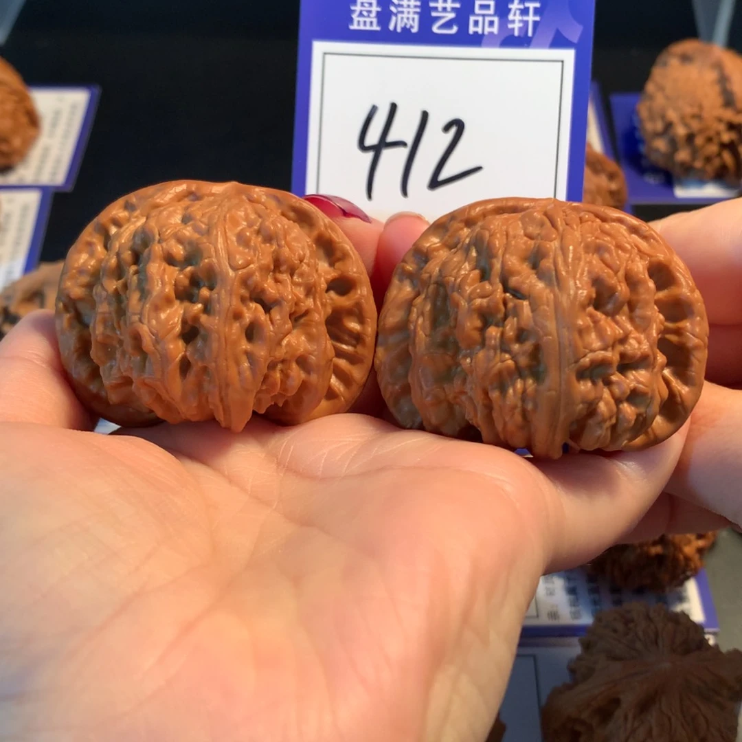 文玩核桃把件412白狮子4.9
