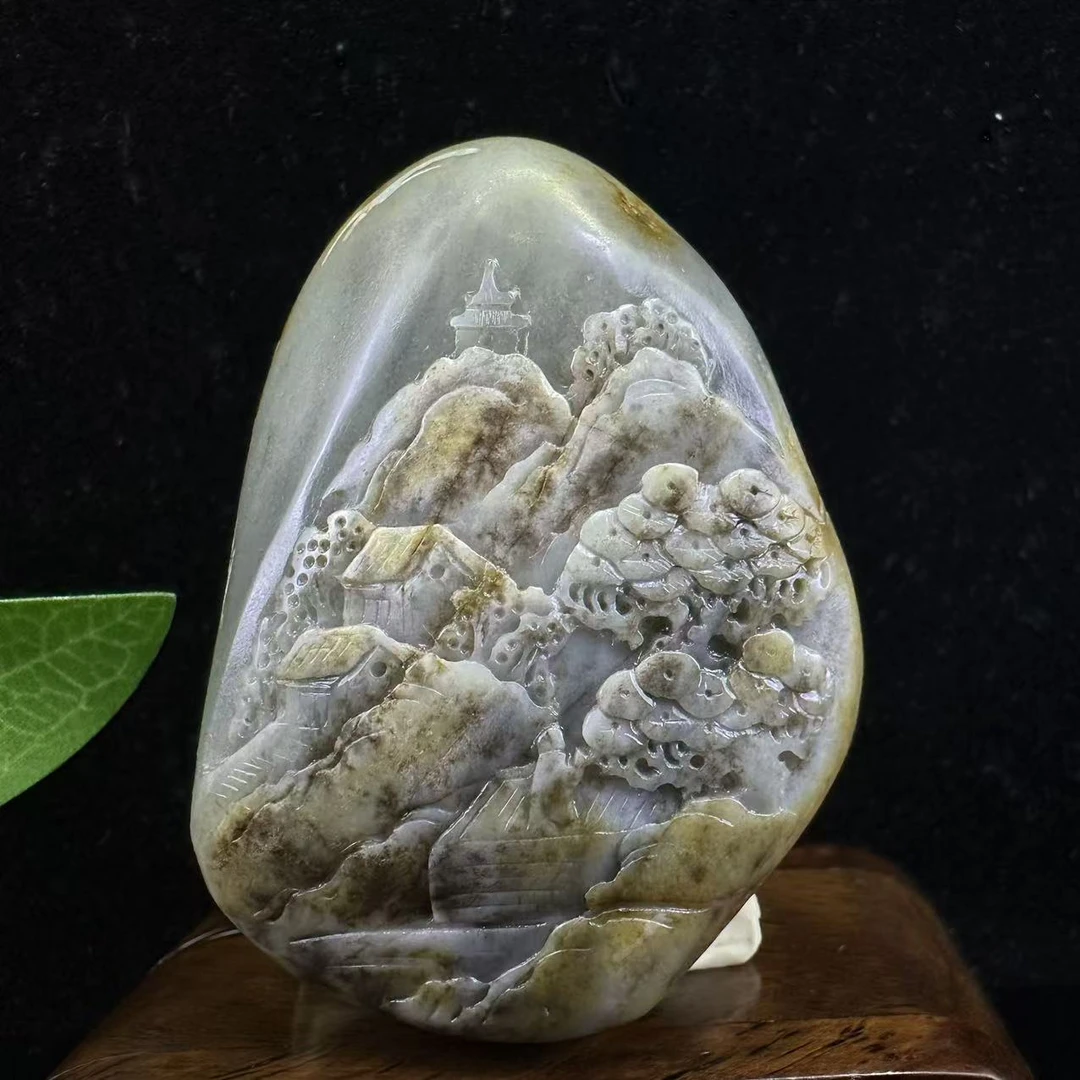 A1850 和田玉手把件 GS24360264