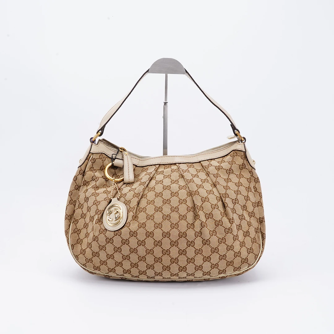 95新 GUCCI/古驰 【桔夕静文】手提单肩包/BG23003658