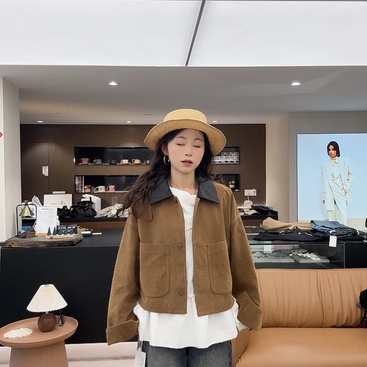 麂皮外套