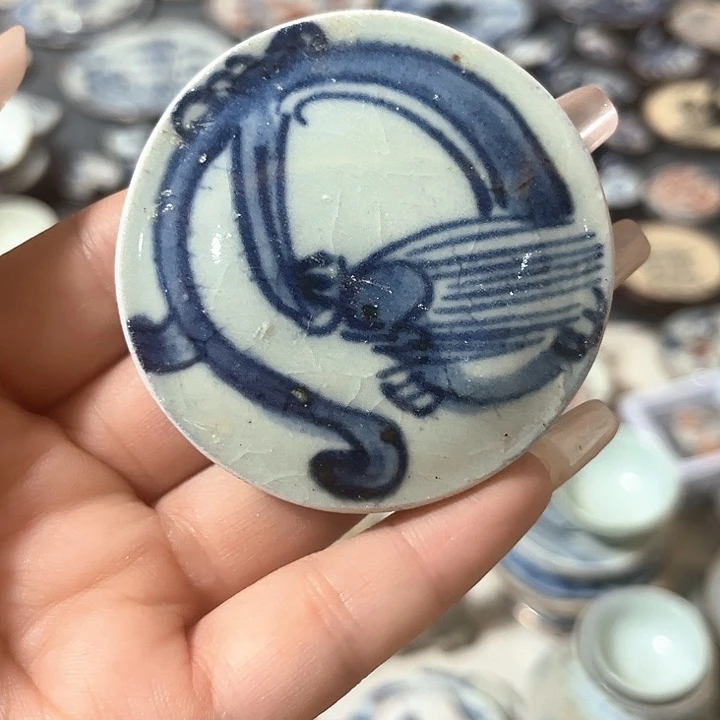 瓷片瓷片茶托喝茶非常不错