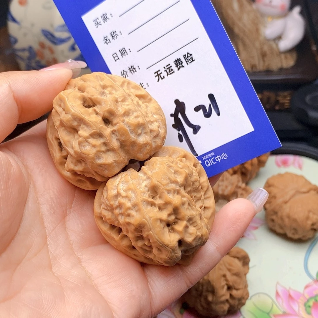 【闪购商品】把件文玩核桃小*灰文玩核桃蛙21