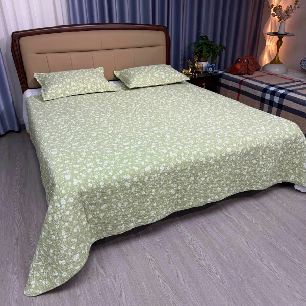 纯棉斜纹夹棉四季款床盖防汗隔脏生理垫飘窗榻榻米学生宿舍可机洗