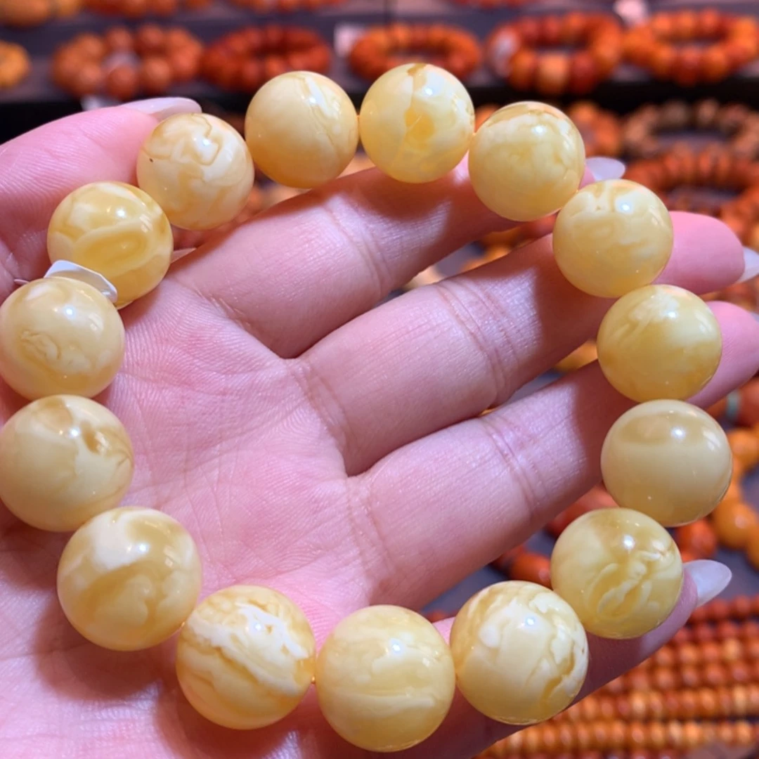【闪购商品】手串蜜蜡未镶嵌蜜蜡手串