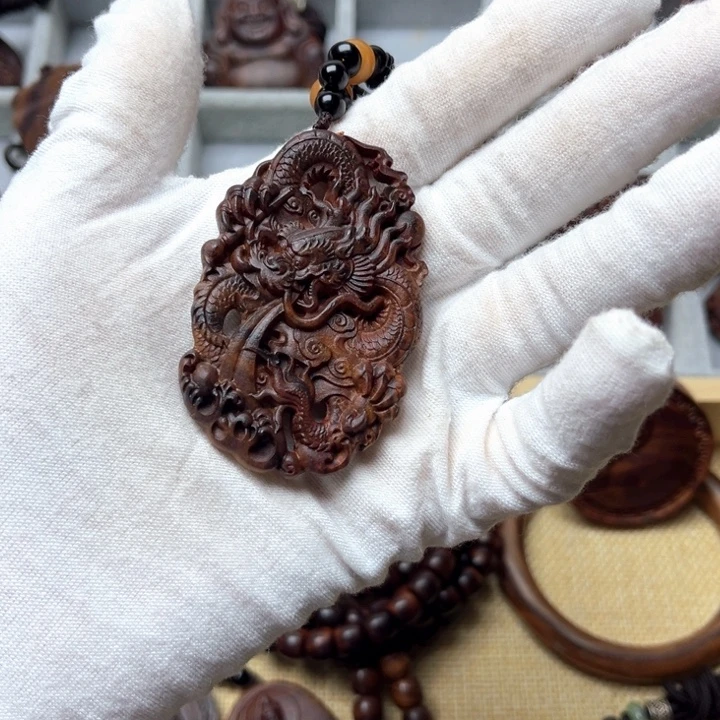 雅***朢手串/手链黄花梨/降香黄檀飞龙