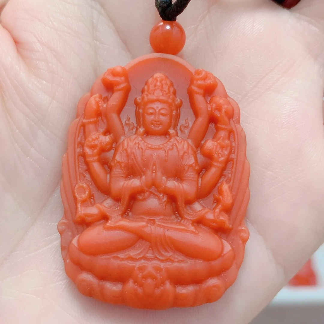 南红玛瑙吊坠(不含链)未镶嵌