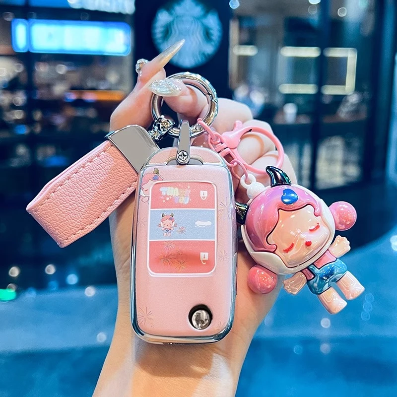 23款长安糯玉米钥匙套奔奔ev包cs35逸动xt悦翔v7睿行S5凌轩扣女