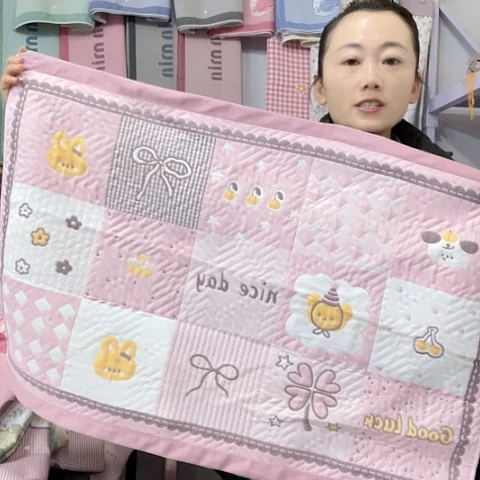 棉特价浅粉色百福