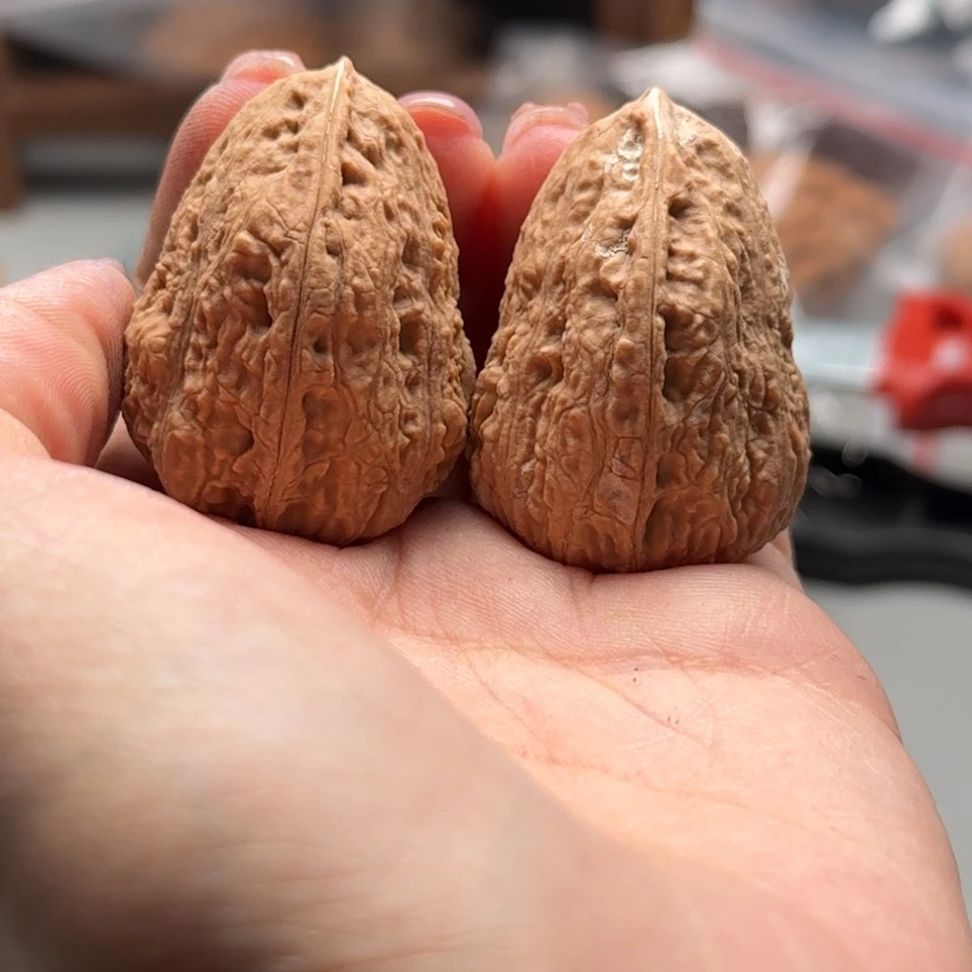 文玩核桃把件关东木子楸百核76花皮