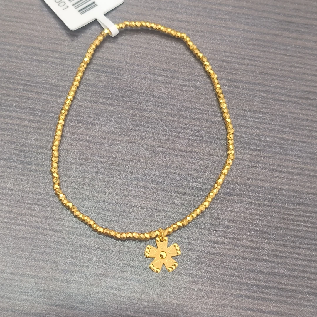 【莹莹专享】足金999 卡2蹦迪小花 2.16 GP  纳金添喜