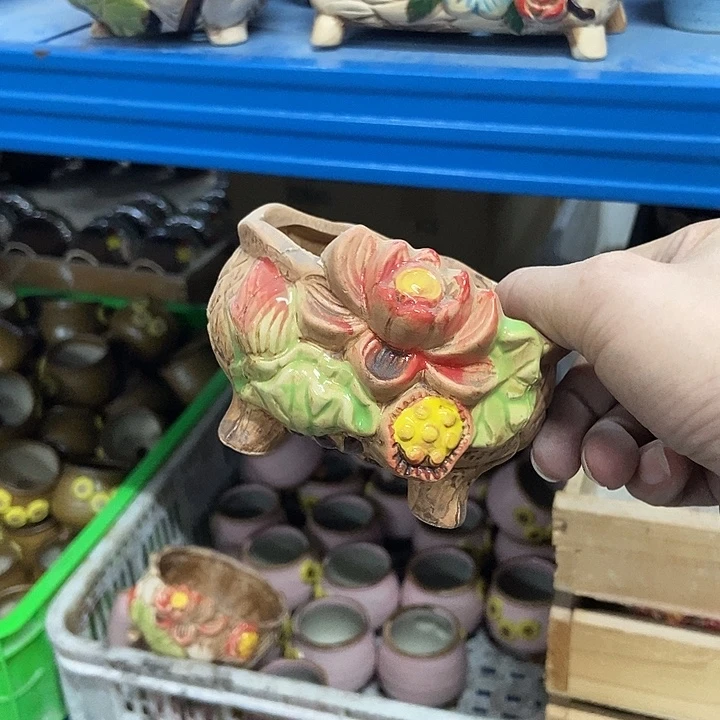 花盆单场满9.9发货9*8*6