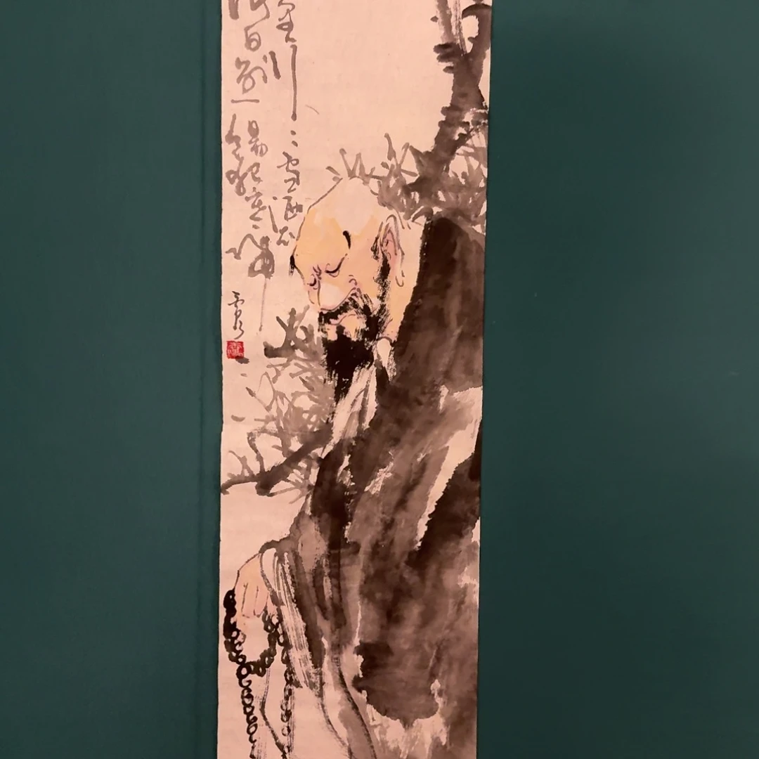 国画雷公老师作画画作