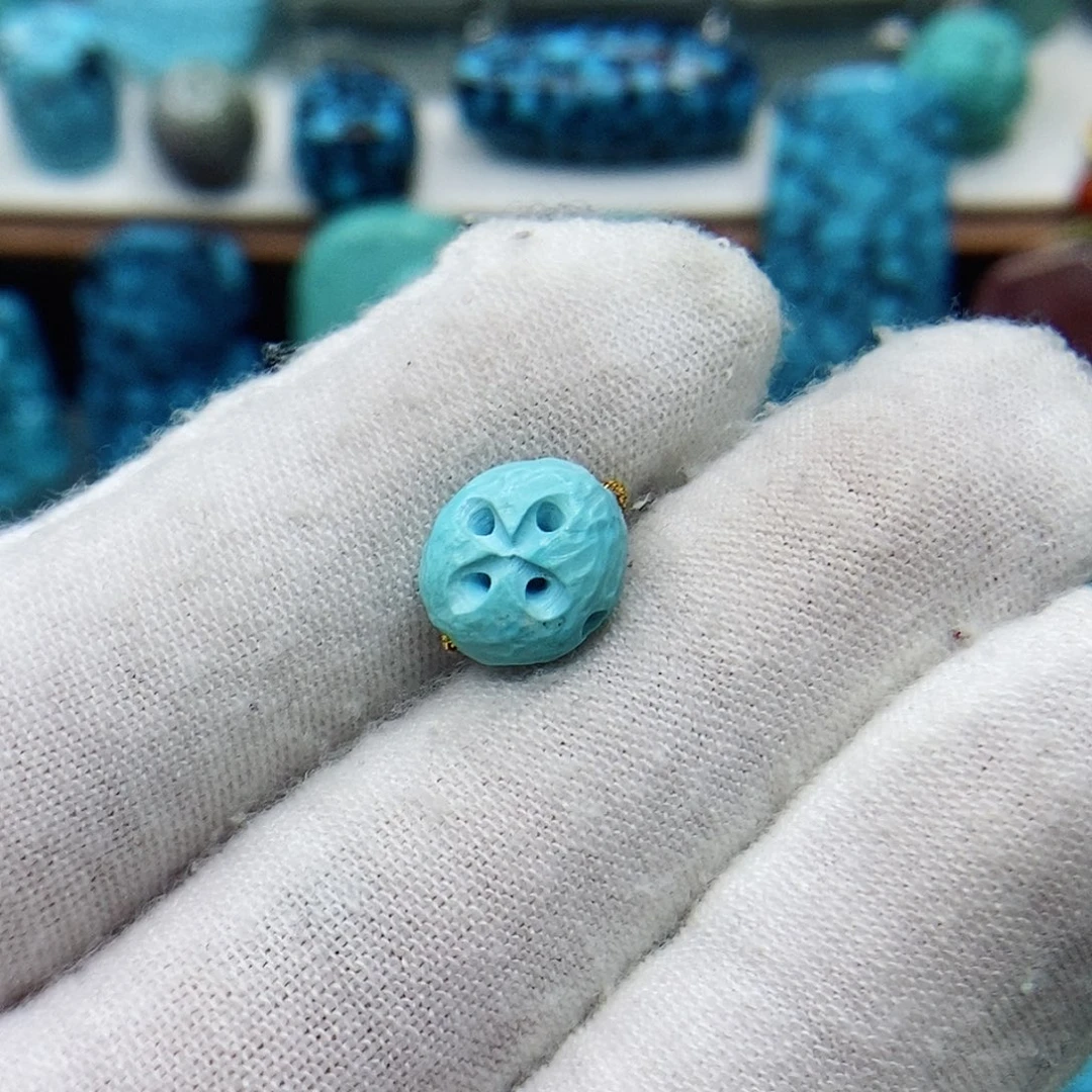 绿松石珠宝奇石未镶嵌