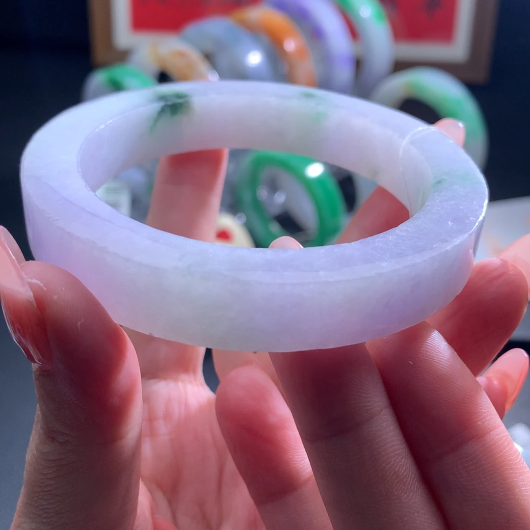 定制翡翠未镶嵌翡翠翡翠手镯