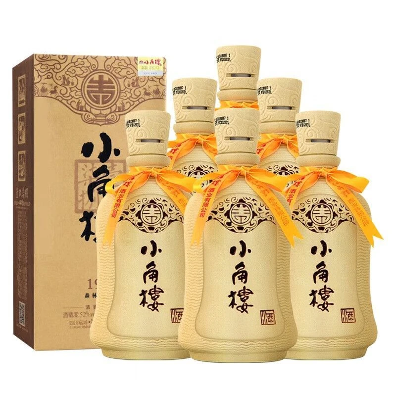 小角楼-1978 四川十朵小金花 名酒浓香型白酒52度500毫升1瓶