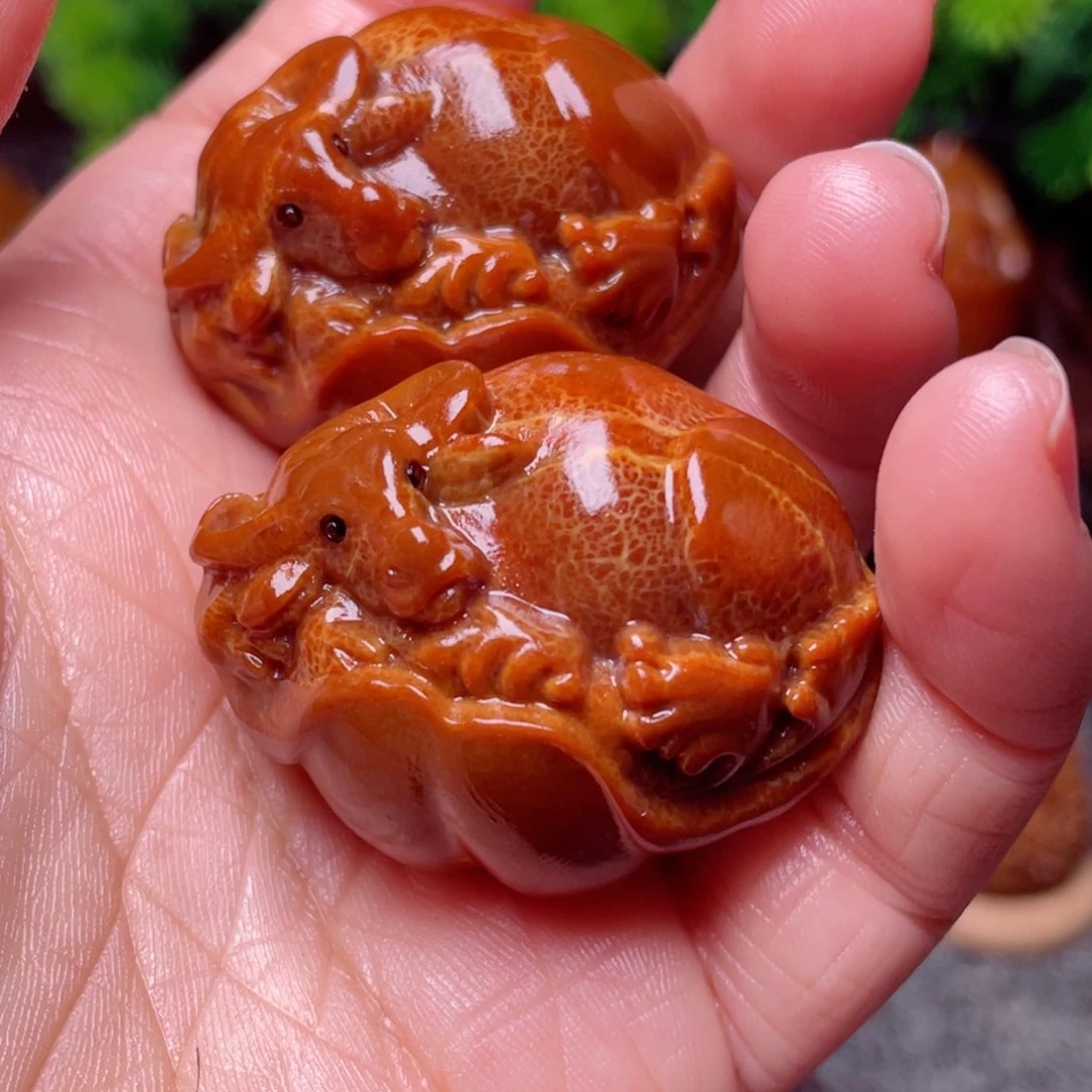 【闪购商品】橄榄核手串/手链34左右牛手球