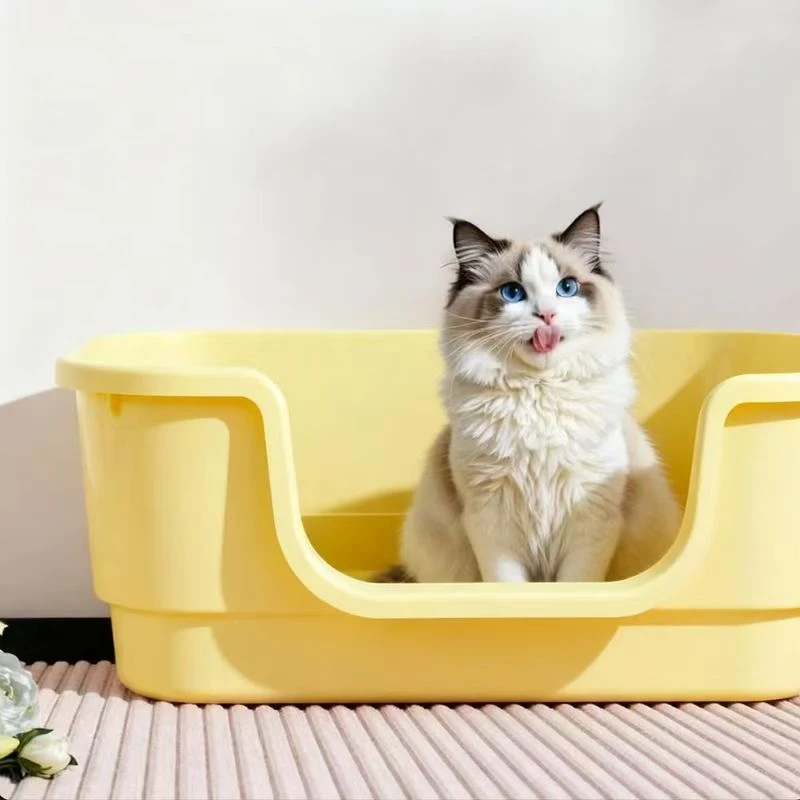 猫砂盆防外溅臭防巨大猫砂盆超大号猫室内厕所开放式宠物必备用品