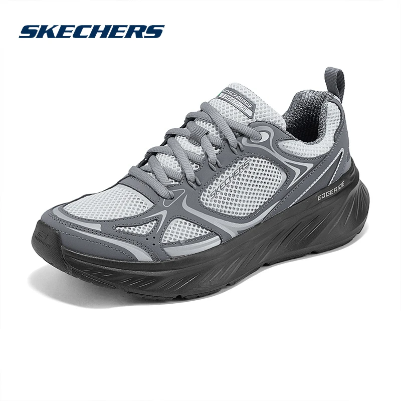 【基础跑鞋】斯凯奇跑步鞋男子日常通勤闪穿运动鞋子232919-流光风