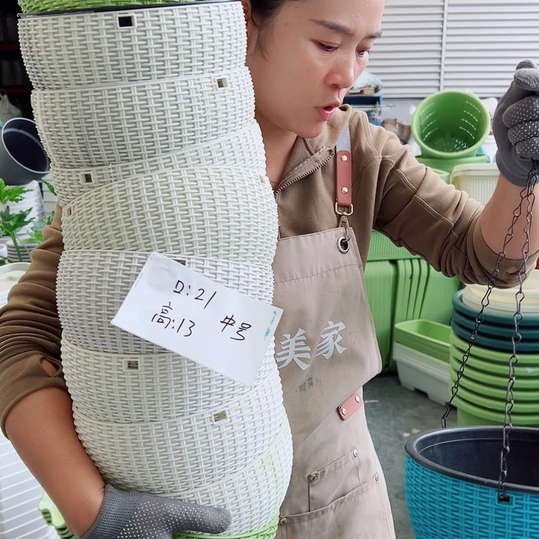 瑕疵吊兰中号混色5套