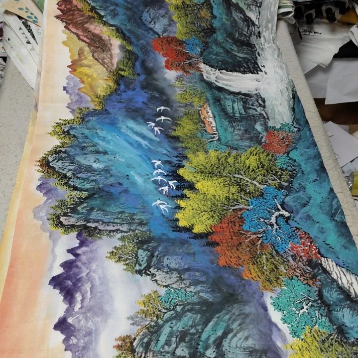 白***奇国画国画花鸟花鸟花鸟