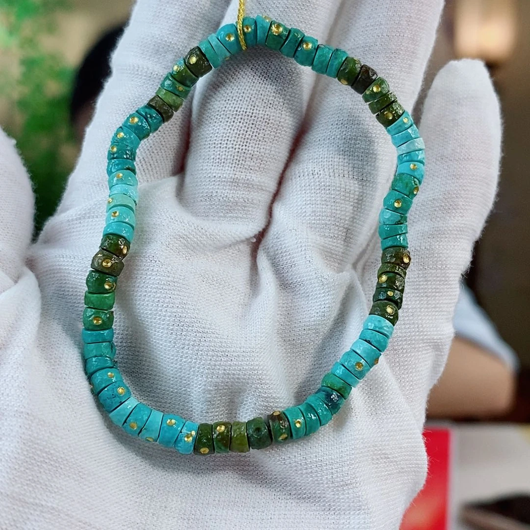 未镶嵌绿松石珠宝奇石