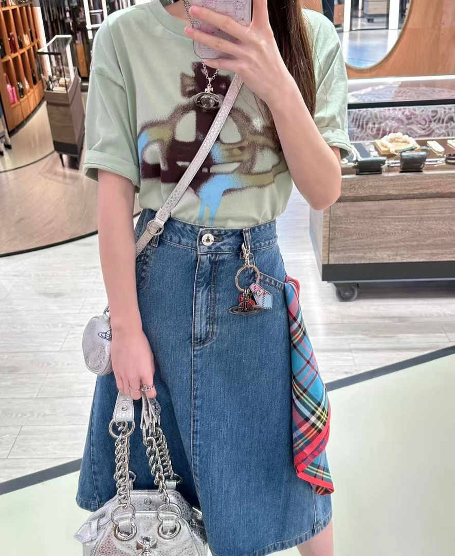 喷墨两色男女同款短袖