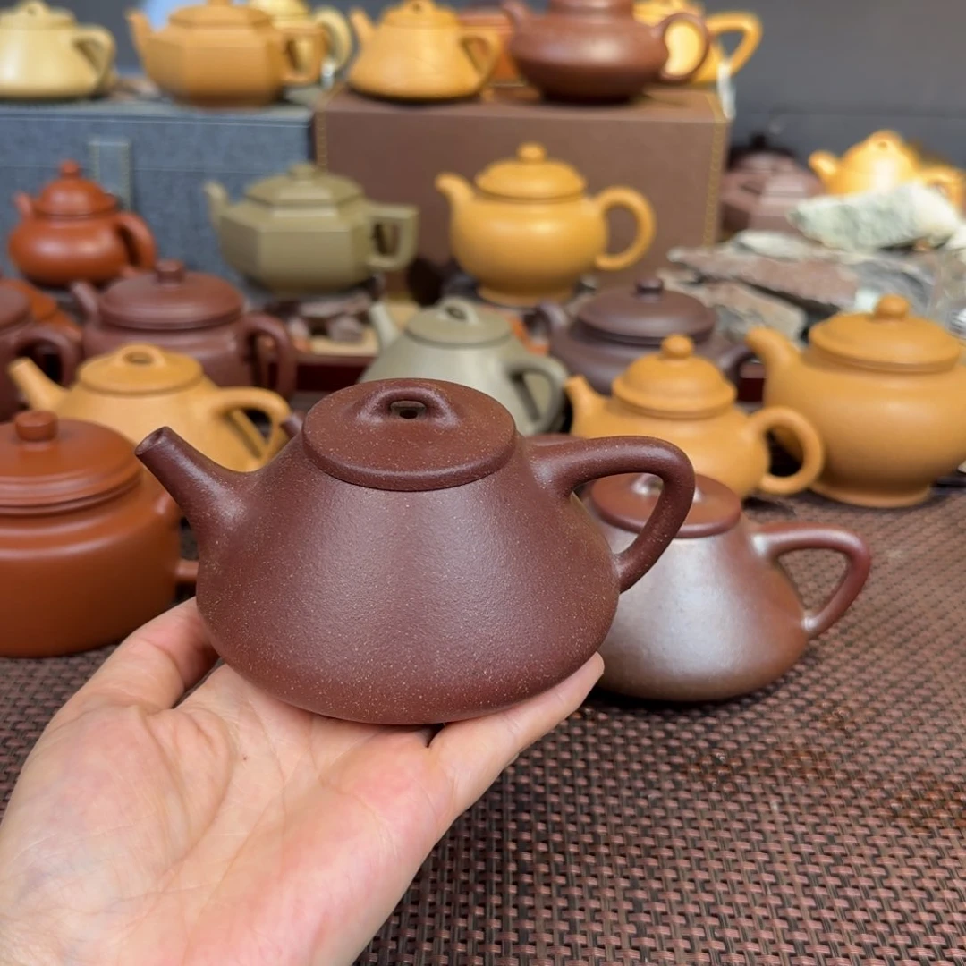 茶壶段泥桃花泥200毫升左右