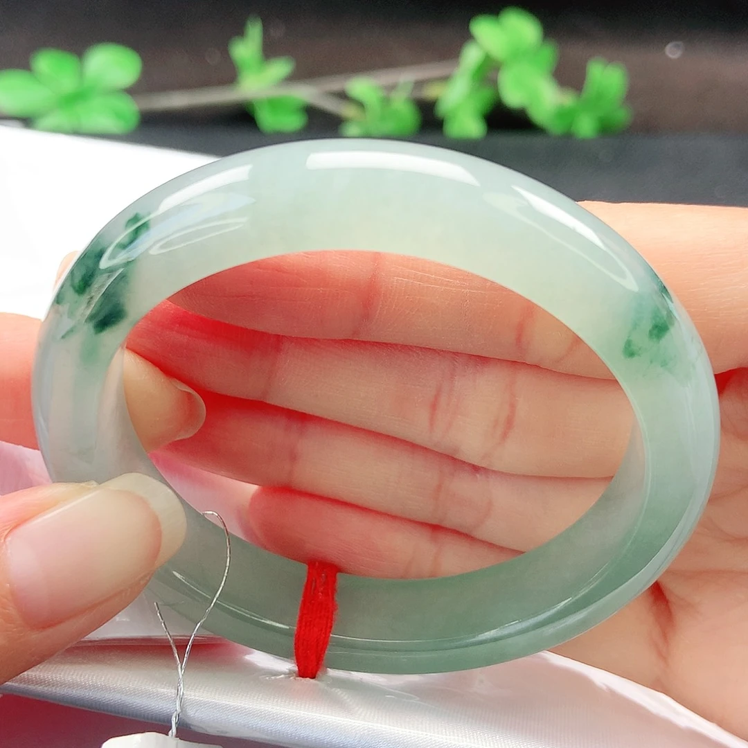 未镶嵌手镯（贵妃镯）翡翠55➕贵