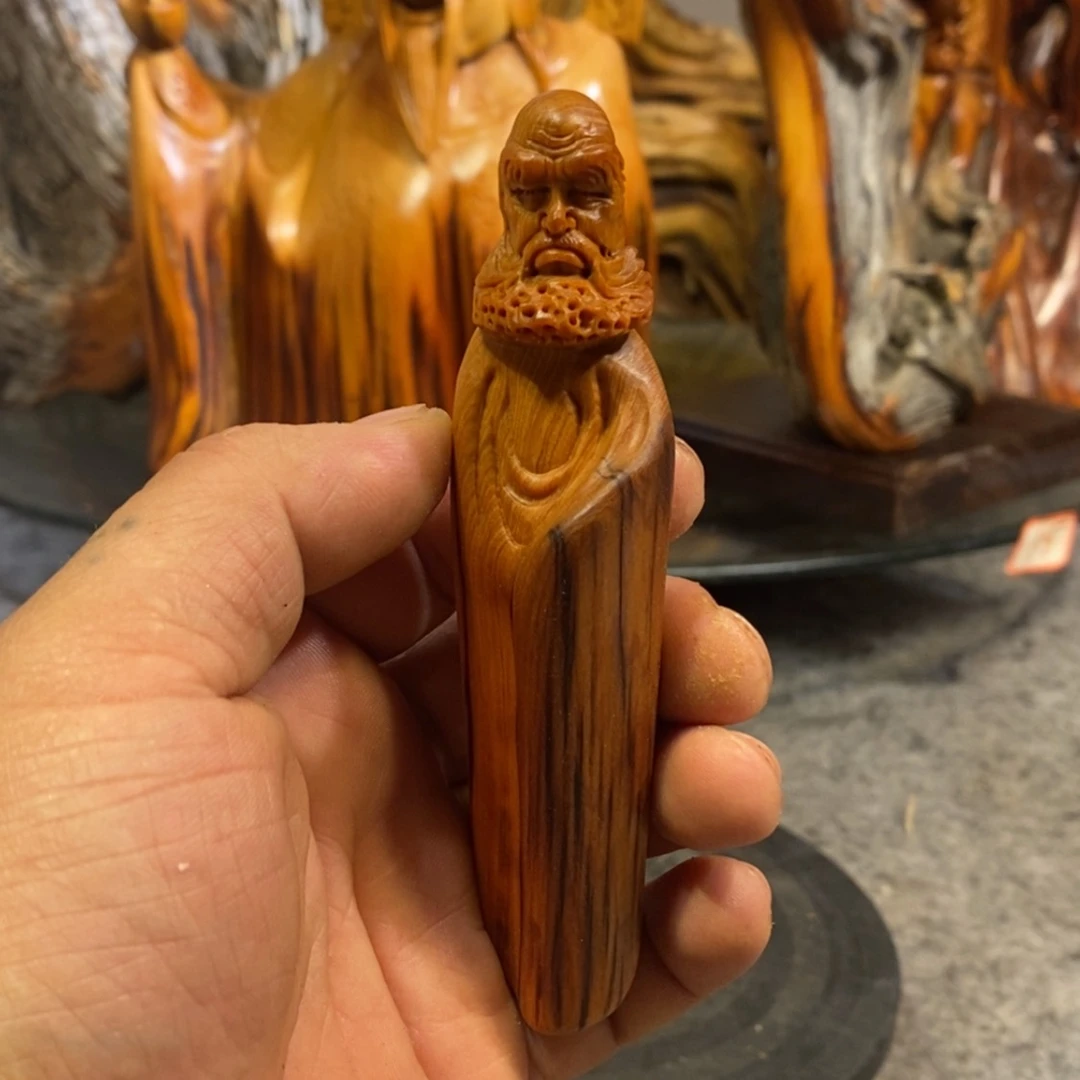 【闪购商品】柏木（崖柏）根雕木雕工艺品摆件家居手把件
