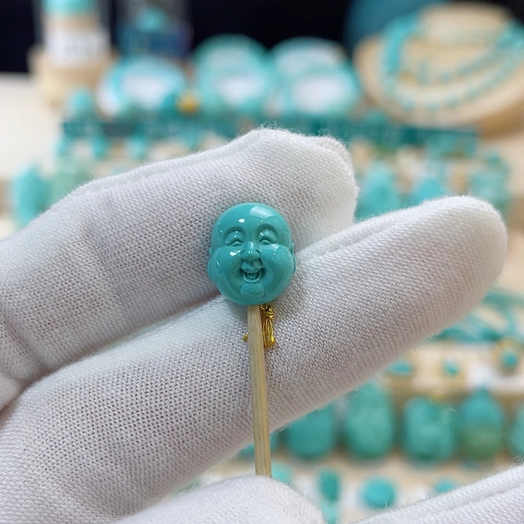 绿松石珠宝奇石未镶嵌