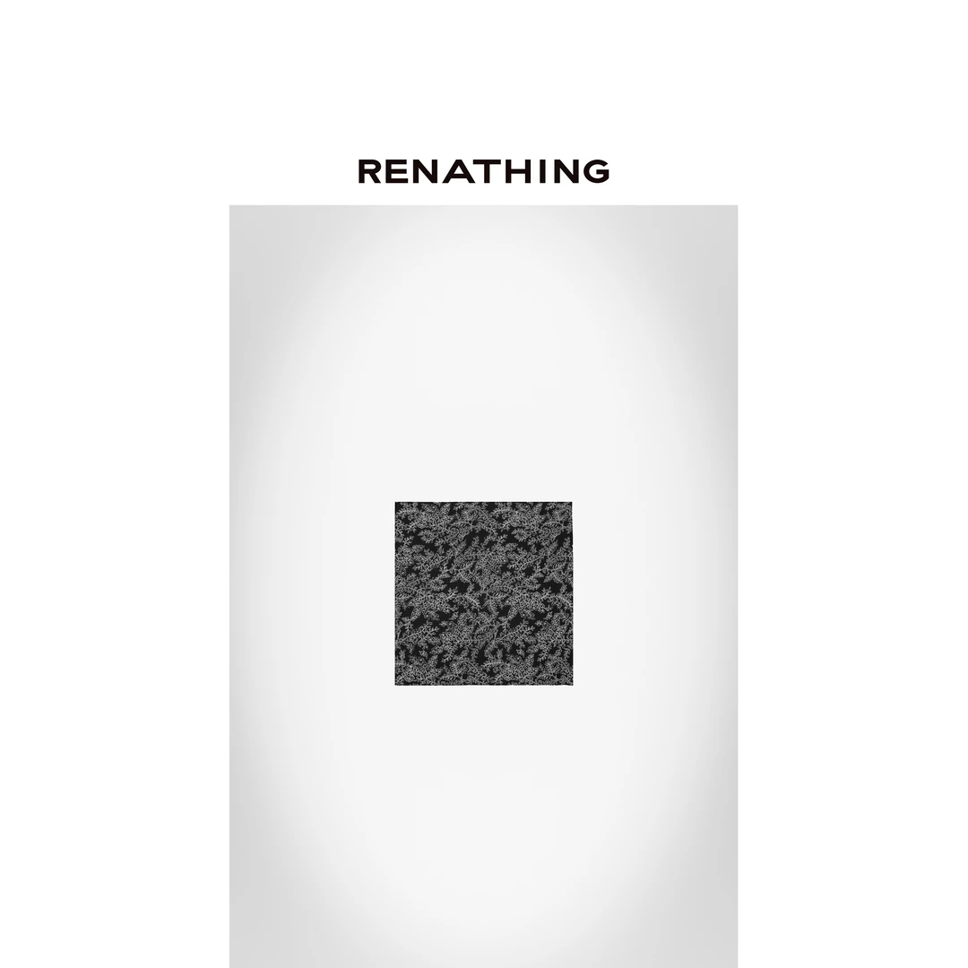 【RENATHING】日系皱感印花方巾