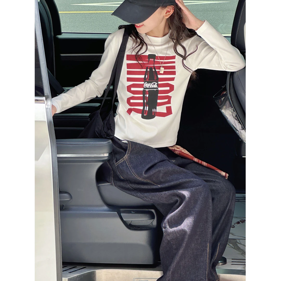 K29379孙小美韩系女童长袖T恤新款春秋装儿童修身上衣打底衫