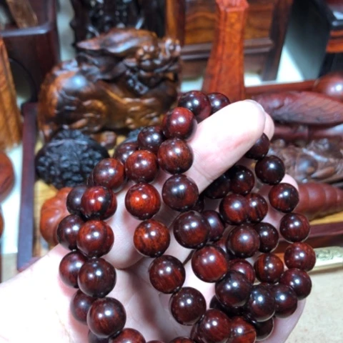 檀香紫檀（小叶紫檀）轨**7手串