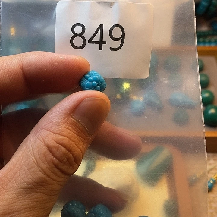 无非金属10mm莲花珠暴力蓝