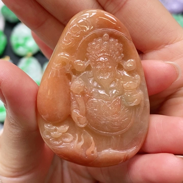 翡翠颈饰未镶嵌吊坠