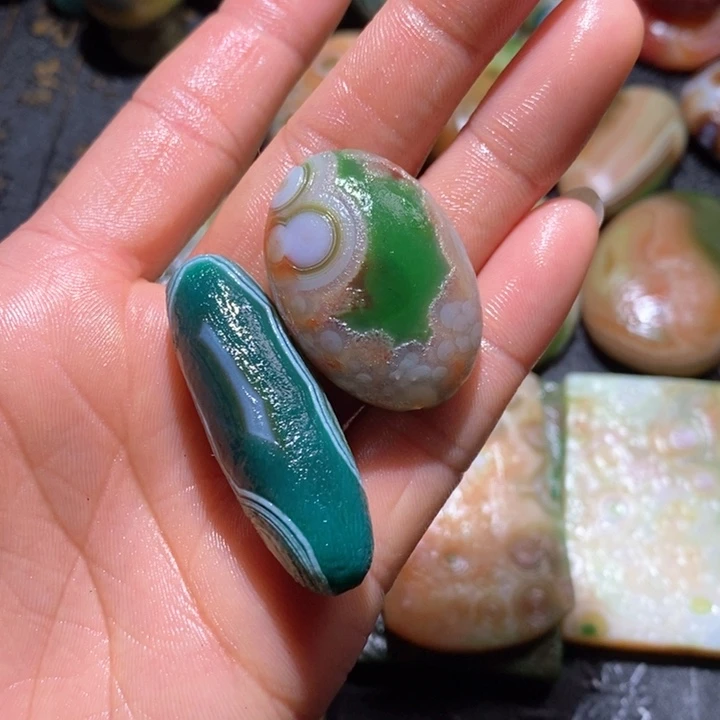 玛瑙/玉髓颈饰未镶嵌怼*锅