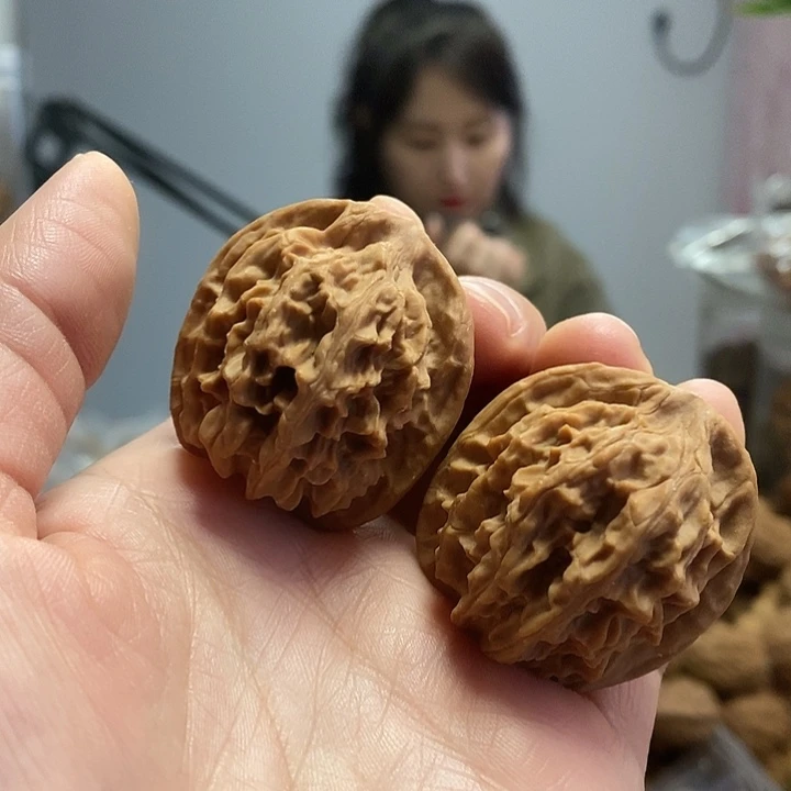 文玩核桃把件36天地